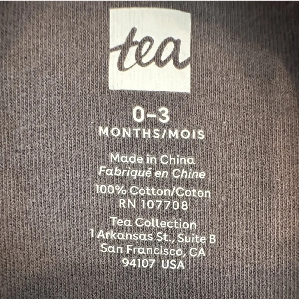 NWT Tea Collection Arrow Baby Bodysuit, Size 0-3‎ M, MSRP $20
